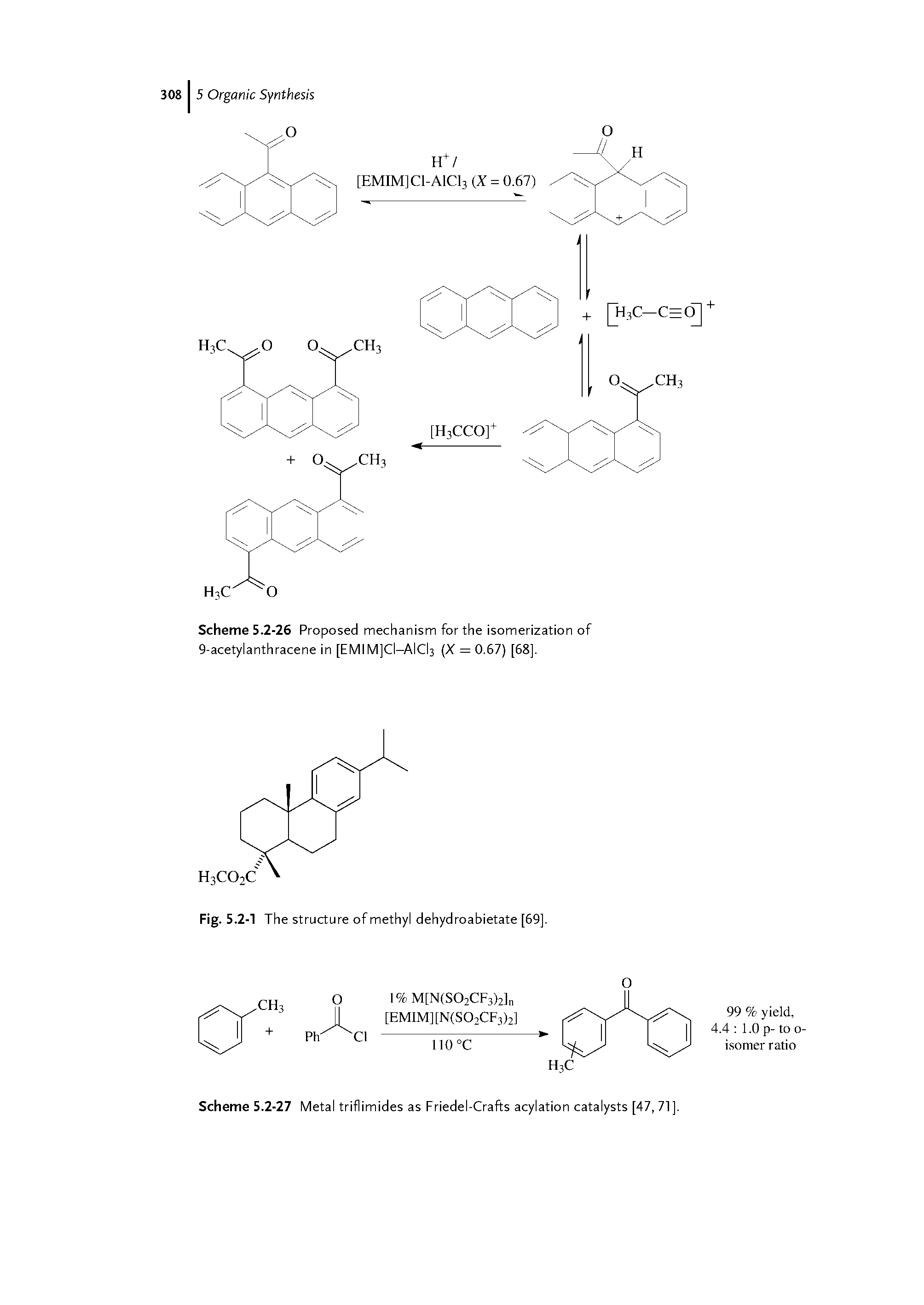 Scheme S.2-27 Metal triflimides as Friedel-Crafts acylation catalysts [47, 71 ].