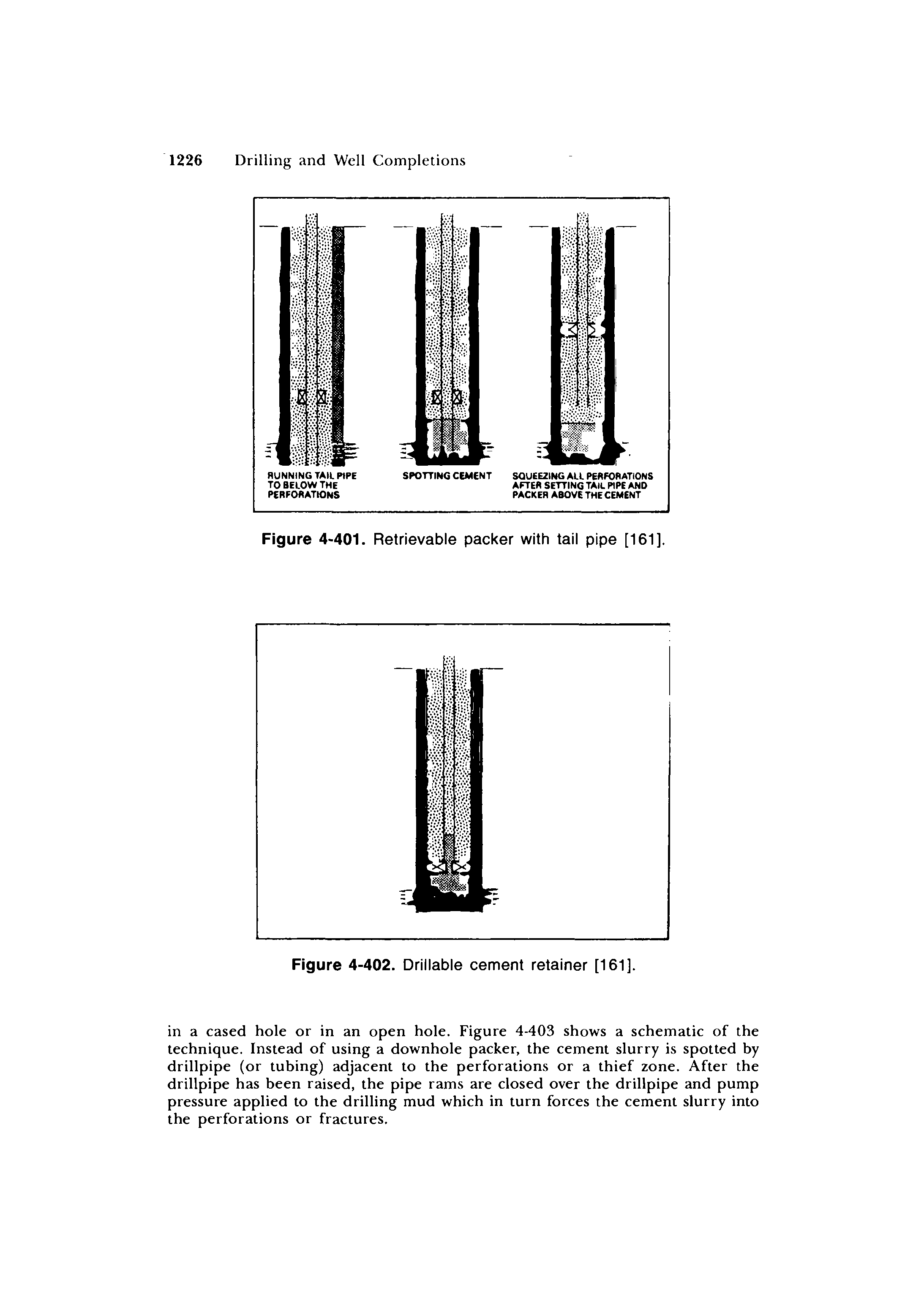 Figure 4-401. Retrievable packer with tail pipe [161].