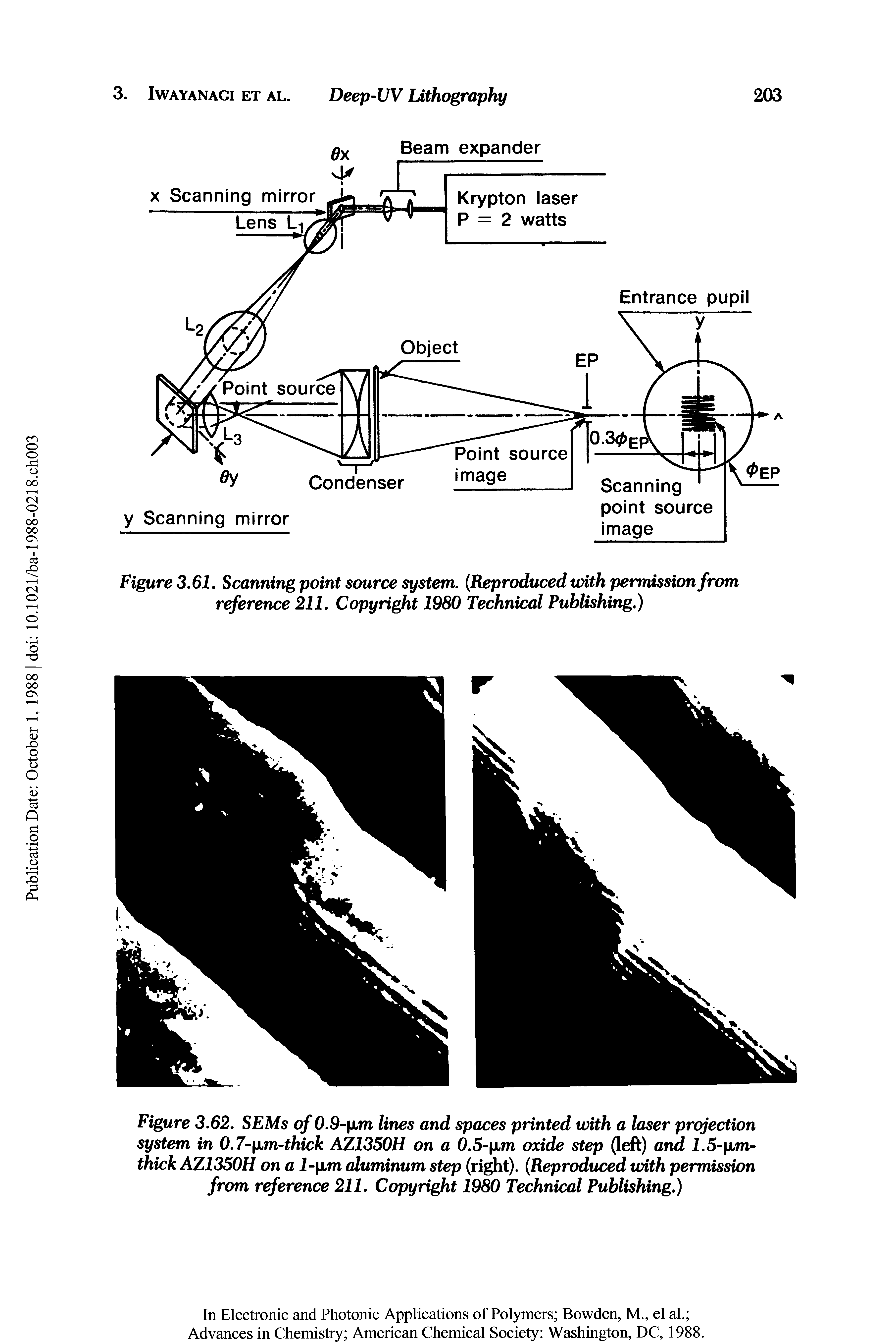 Figure 3.61. Scanning point source system. Reproduced with permission from reference 211. Copyright 1980 Technical Publishing.)...