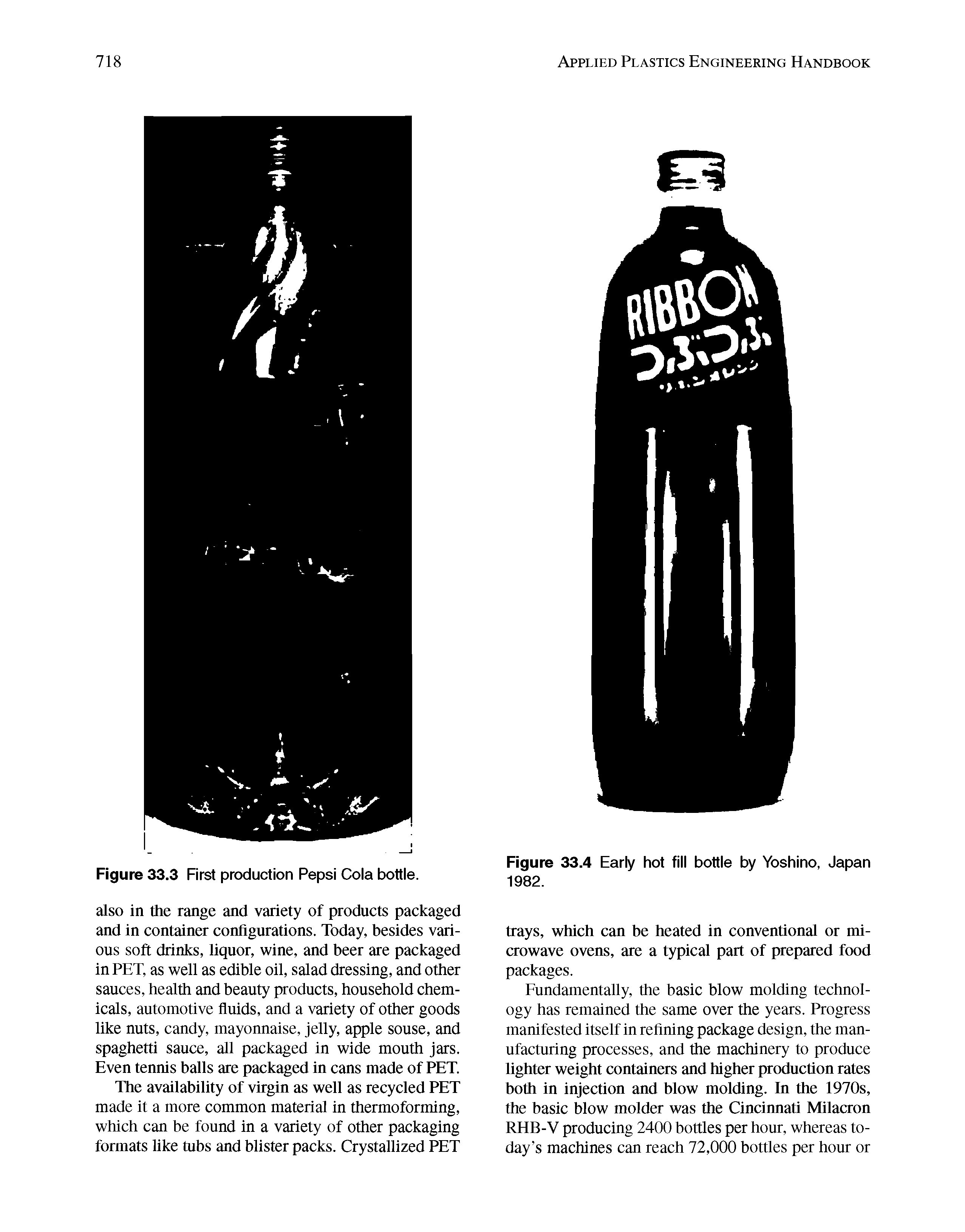Figure 33.3 Rrst production Pepsi Cola bottle.