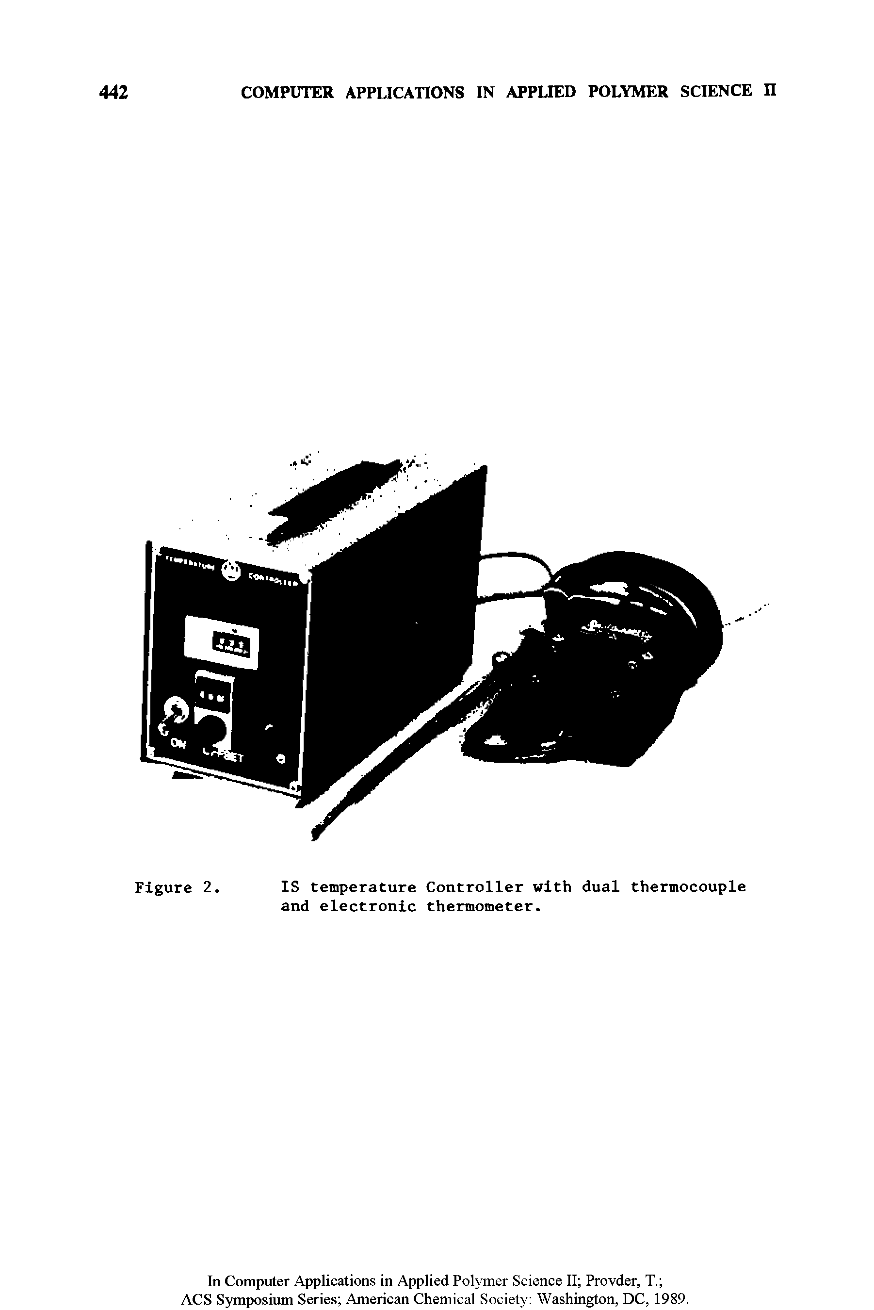 Figure 2. IS temperature Controller with dual thermocouple...