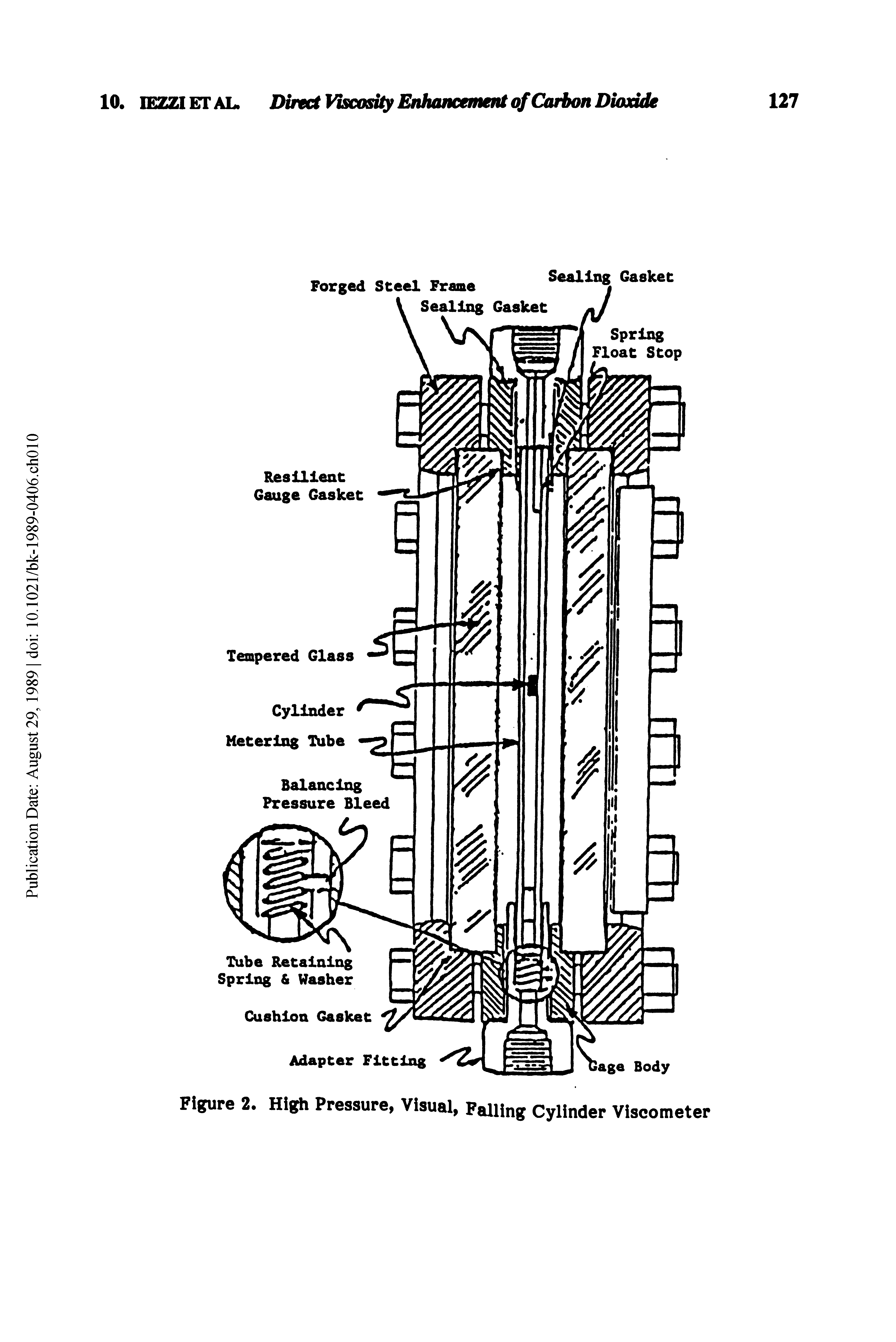 Figure 2. High Pressure, Visual, Falling Cylinder Viscometer...