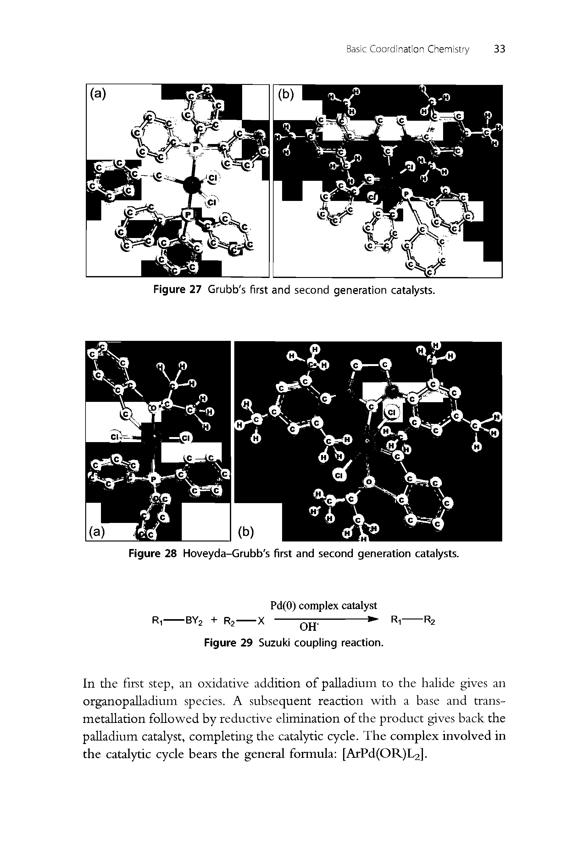 Figure 28 Hoveyda-Grubb s first and second generation catalysts.
