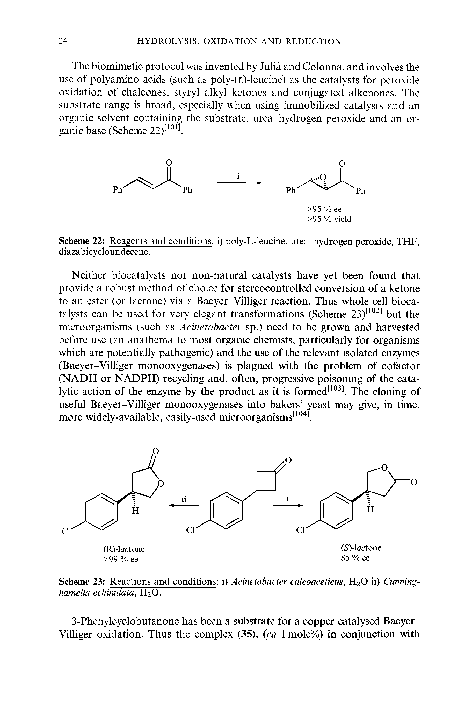 Scheme 22 Reagents and conditions i) poly-L-leucine, urea-hydrogen peroxide, THF, diazabicycloundecene.