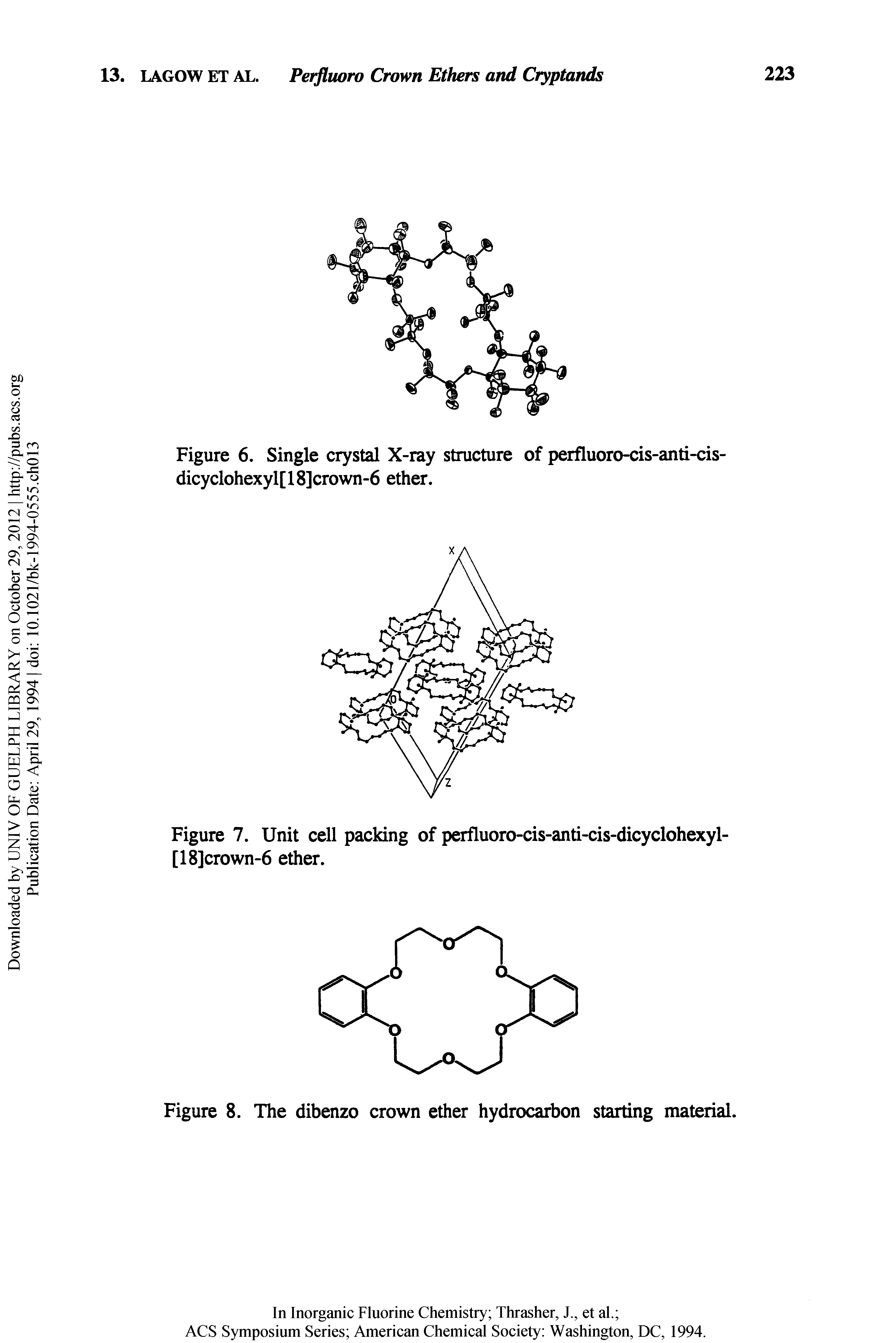 Figure 8. The dibenzo crown ether hydrocarbon starting material.