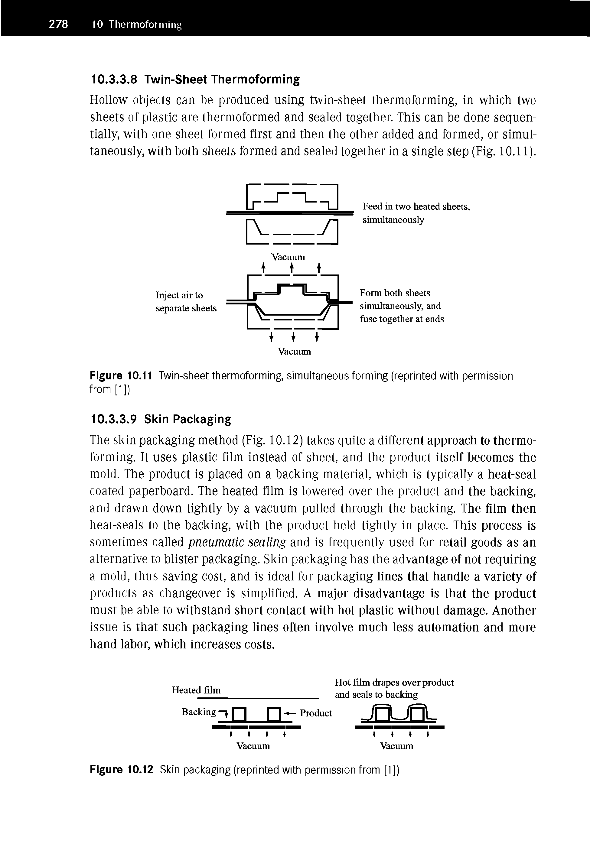 Figure 10.12 Skin packaging (reprinted with permission from [1])...