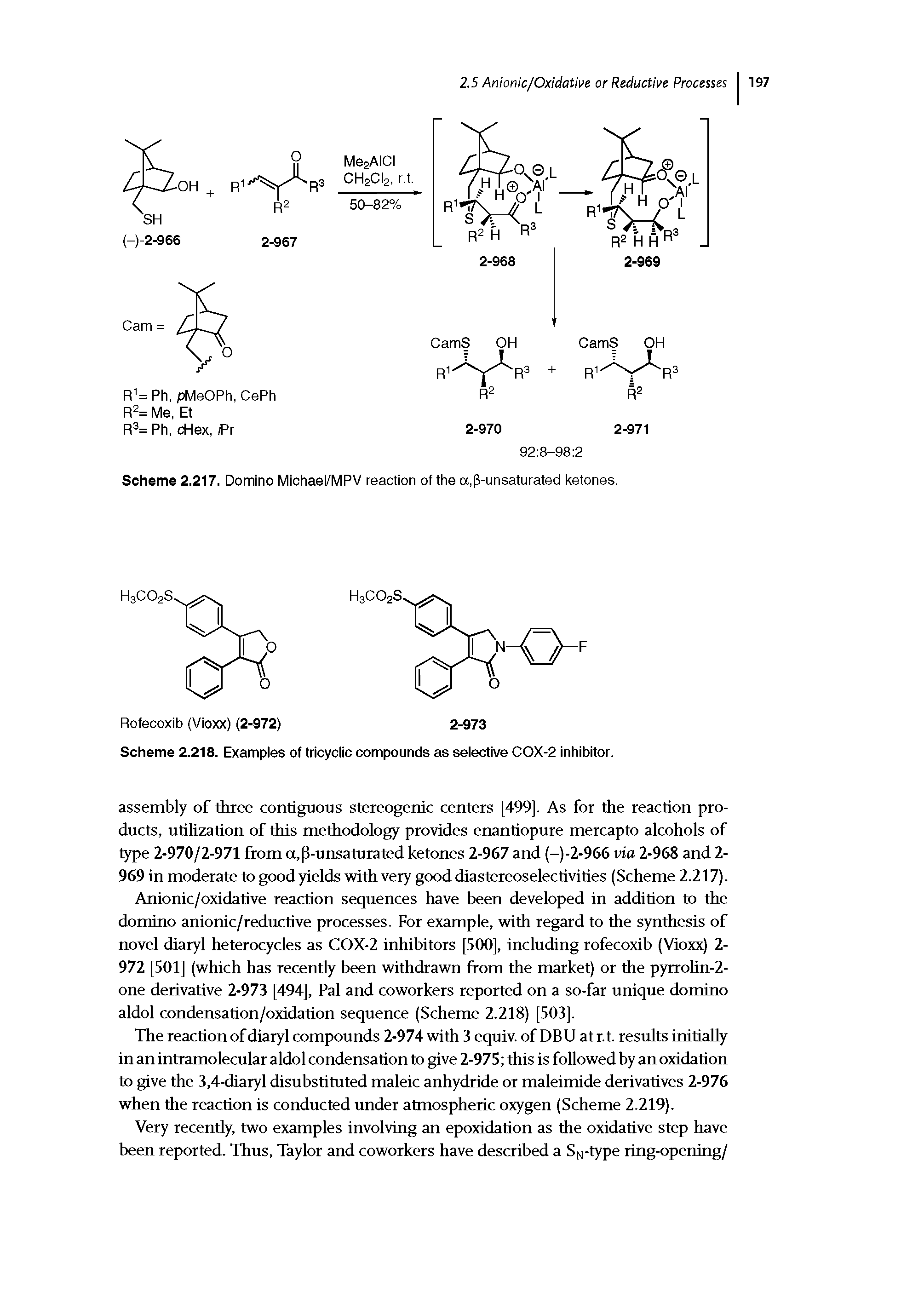 Scheme 2.217. Domino Michael/MPV reaction of the oc, 3-unsaturated ketones.