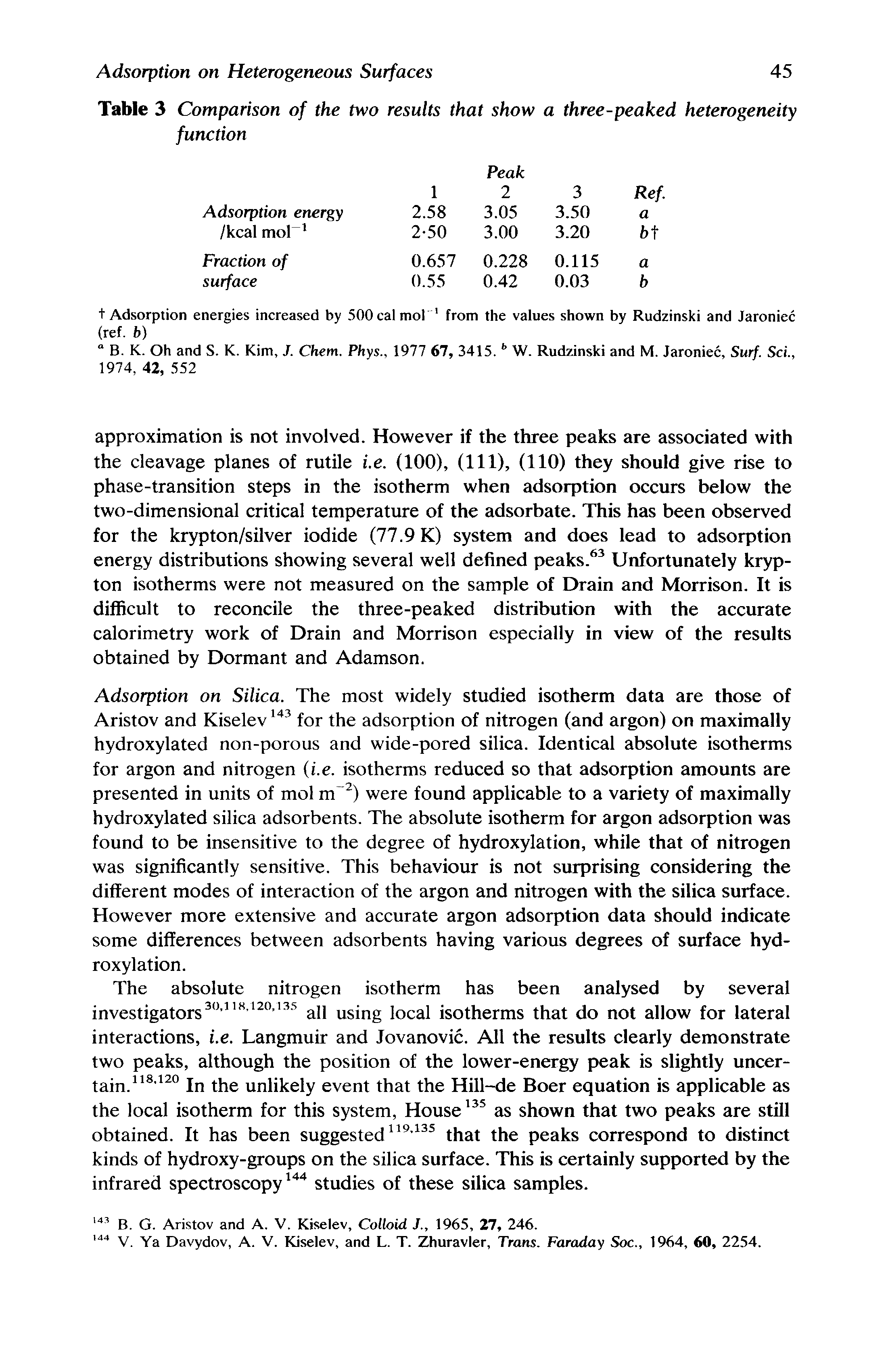 Table 3 Comparison of the two results that show a three-peaked heterogeneity function...