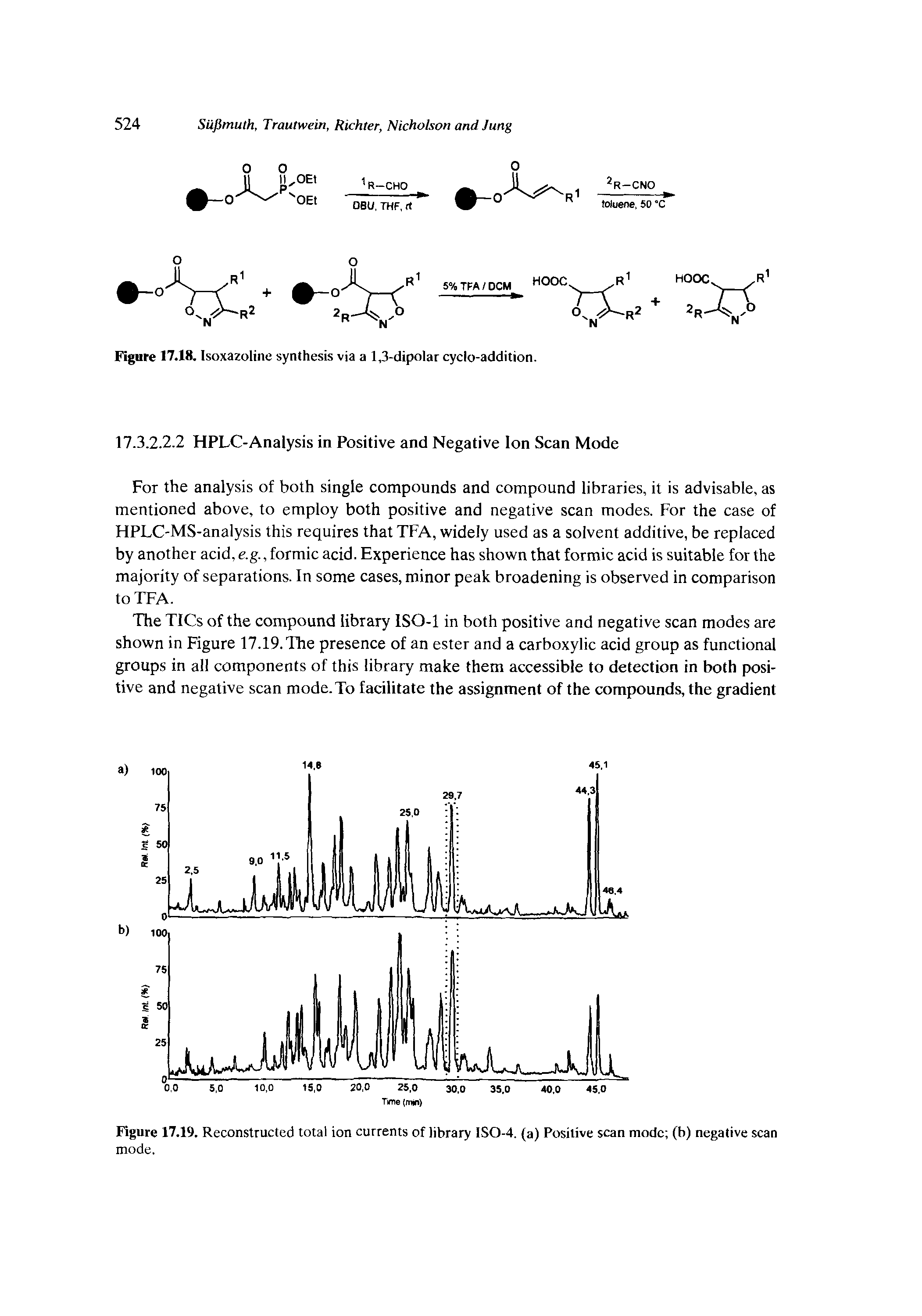 Figure 17.18. Isoxazoline synthesis via a 1,3-dipolar cyclo-addition.