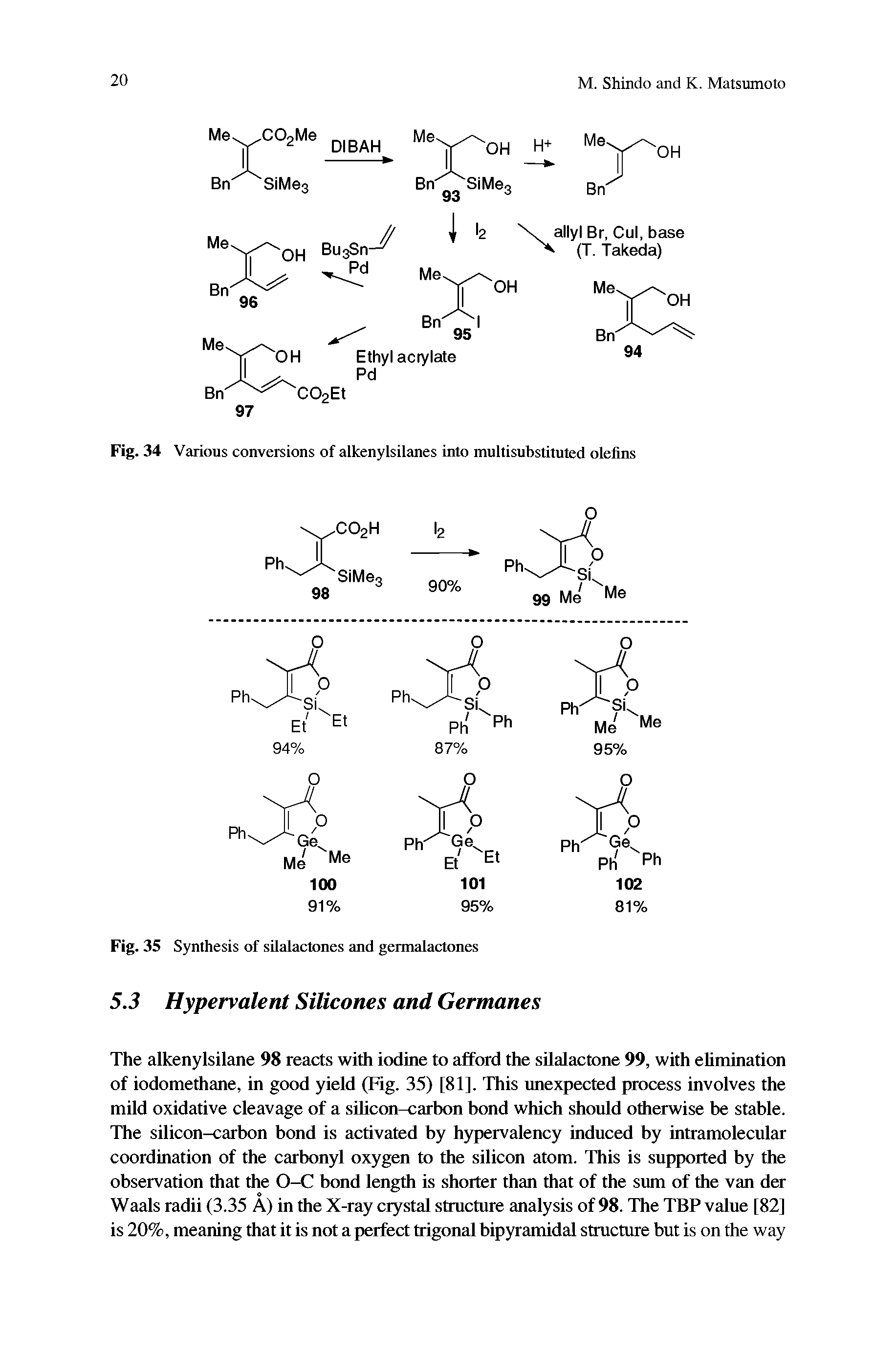 Fig. 34 Various conversions of alkenylsilanes into multisubstituted olefins...