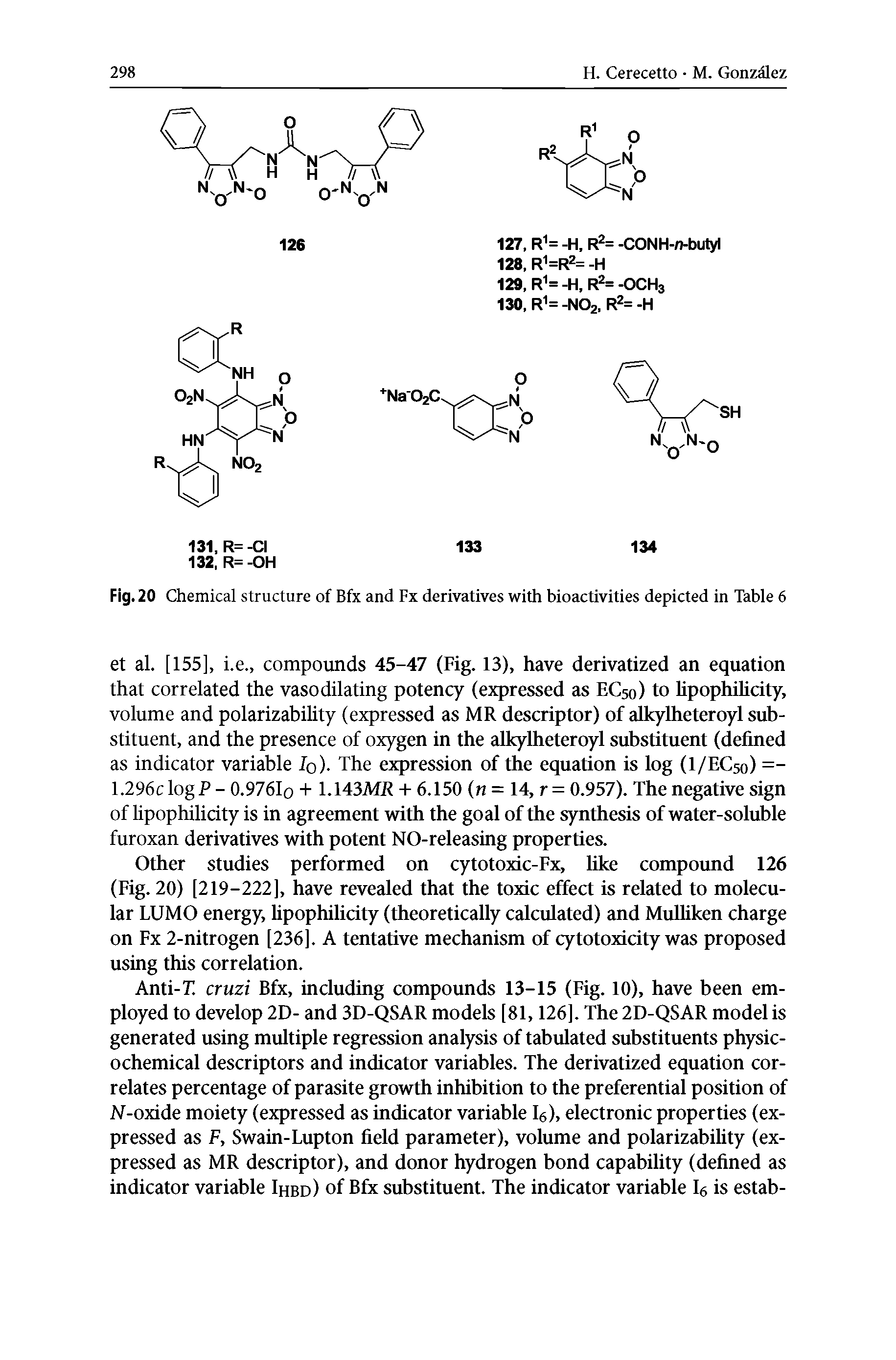 Fig. 20 Chemical structure of Bfx and Fx derivatives with bioactivities depicted in Table 6...