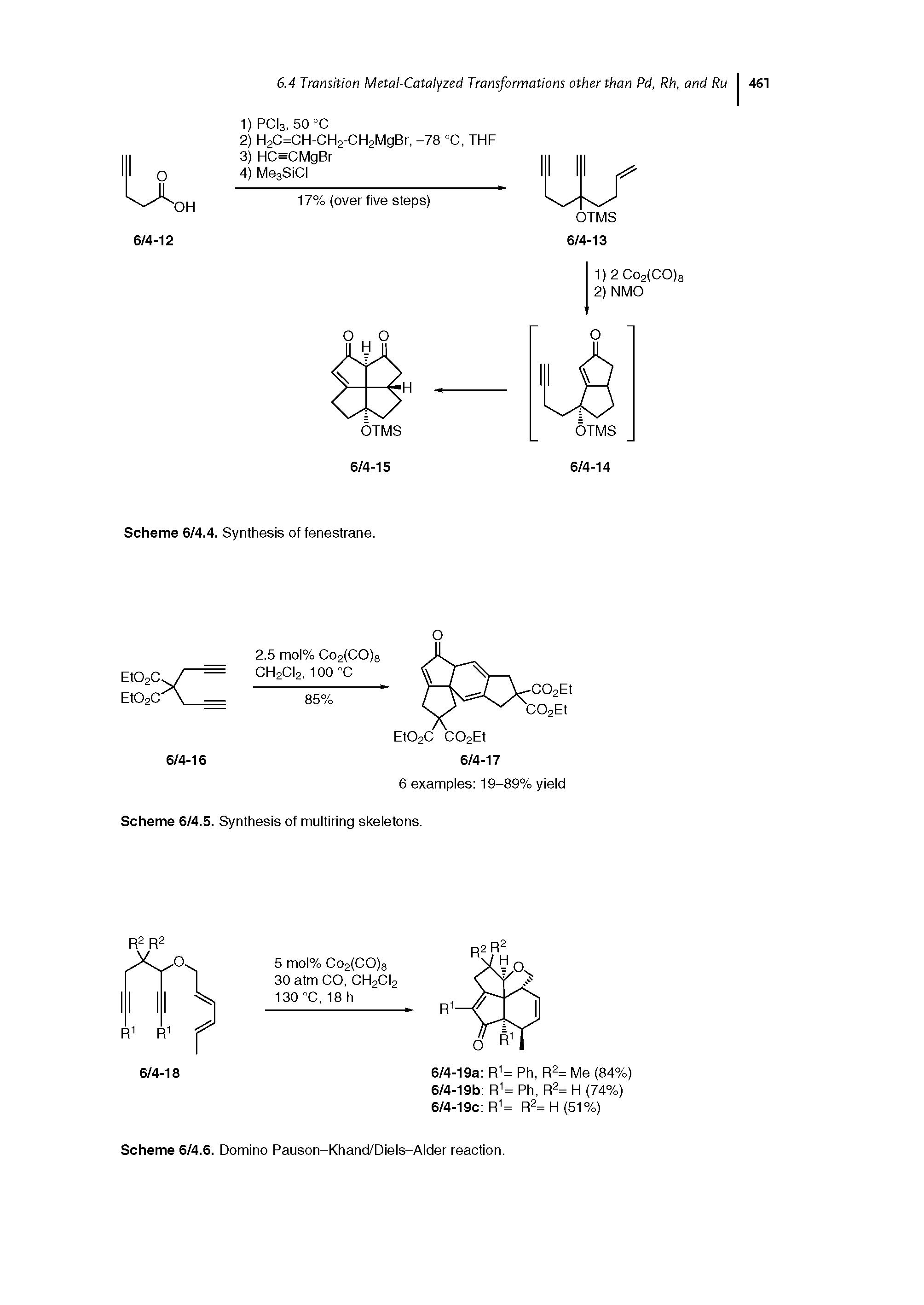 Scheme 6/4.6. Domino Pauson-Khand/Diels-Alder reaction.