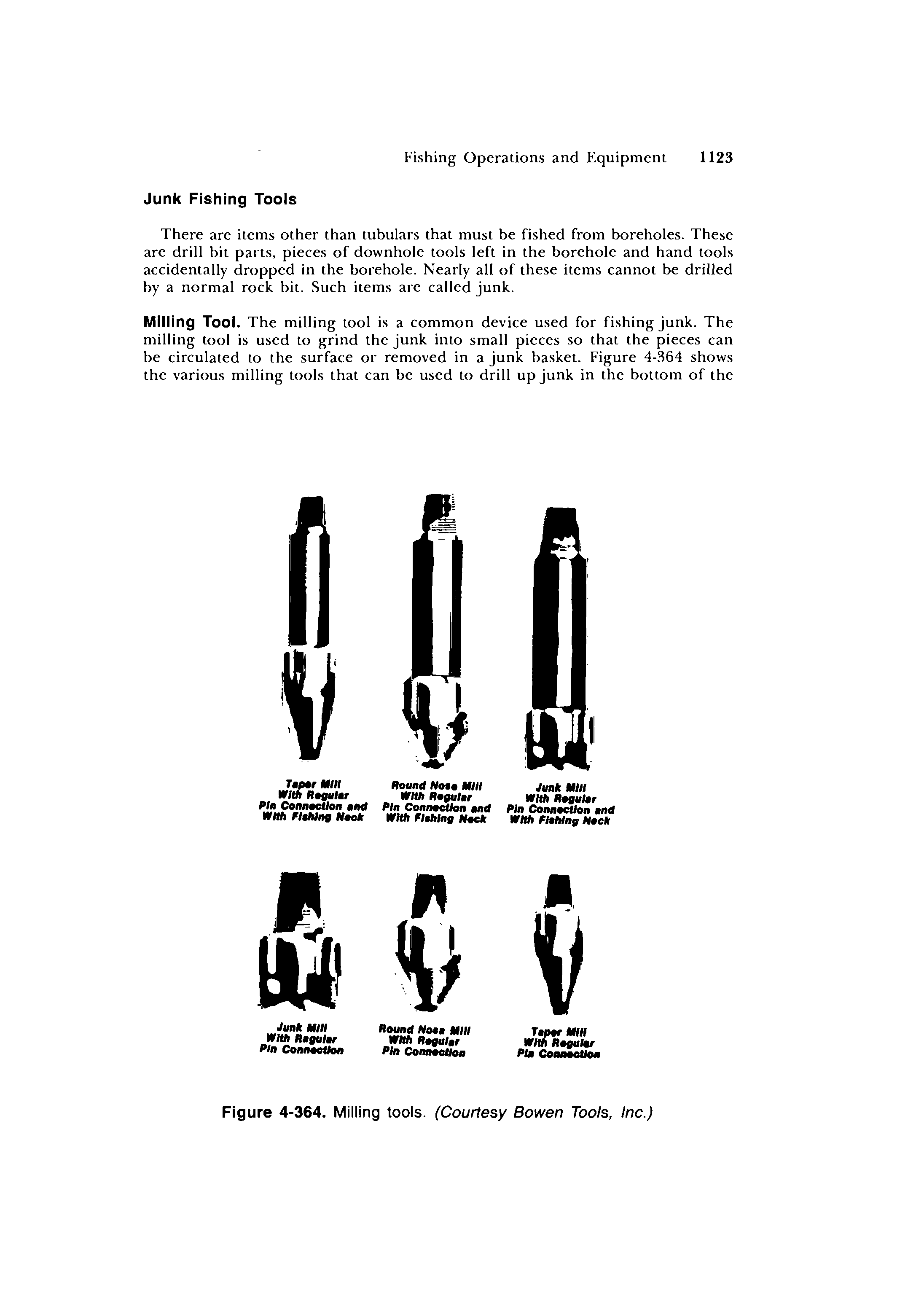 Figure 4-364. Milling tools. (Courtesy Bowen Tools, Inc.)...