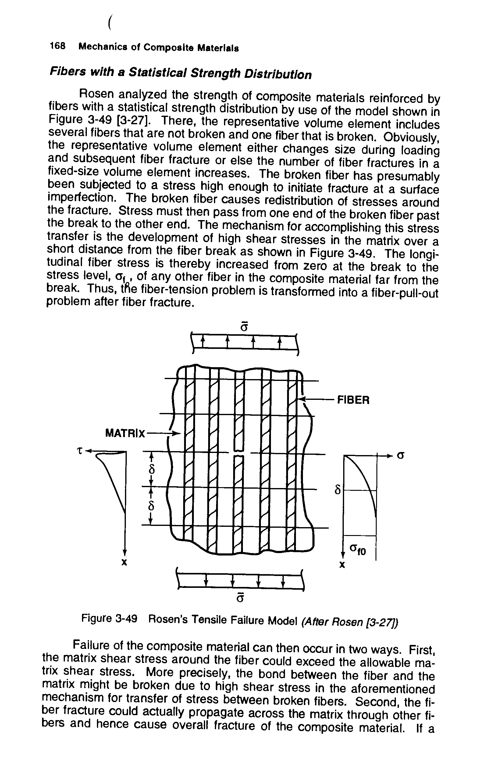 Figure 3-49 Rosen s Tensile Failure Model (After Rosen [3-27])...