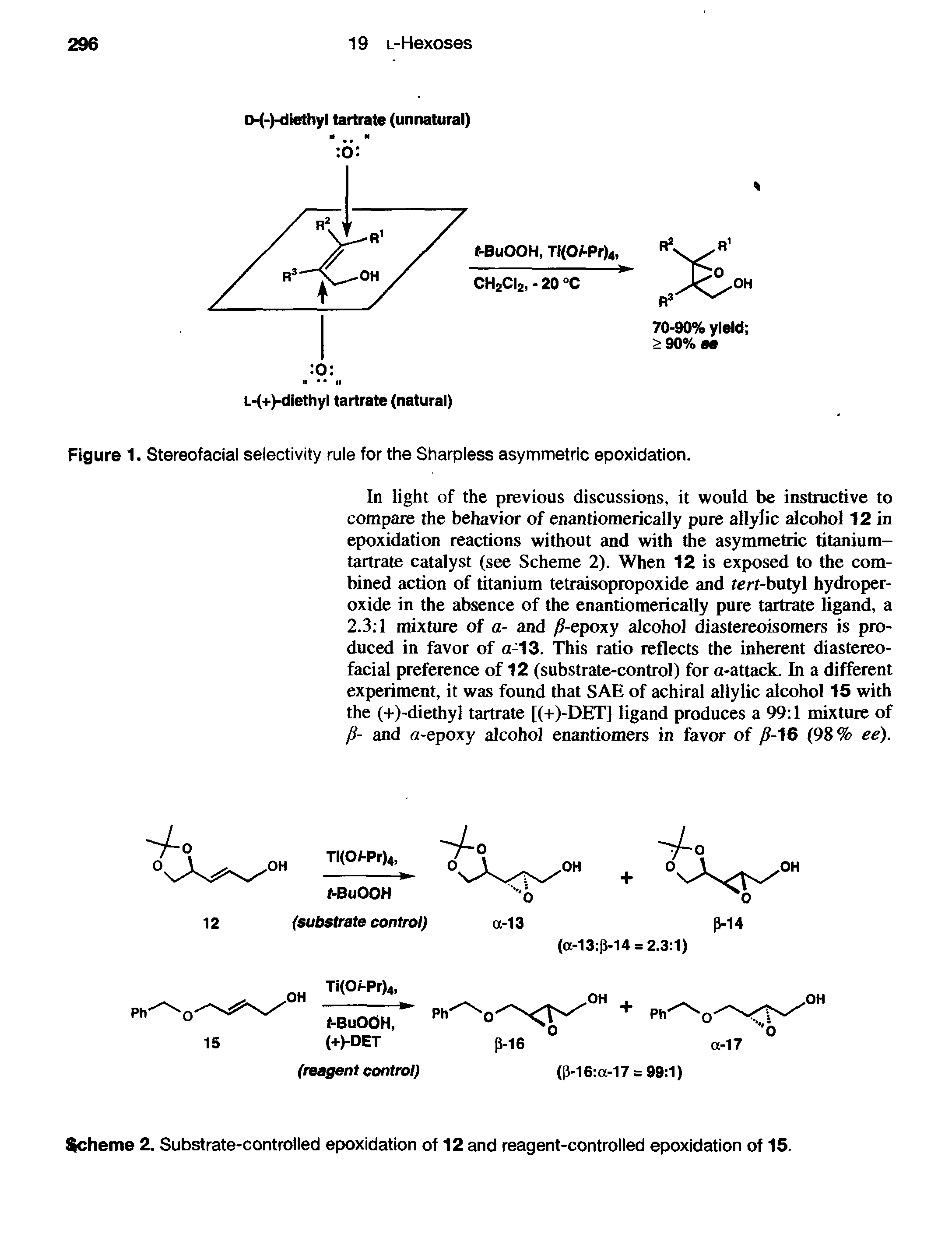 Scheme 2. Substrate-controlled epoxidation of 12 and reagent-controlled epoxidation of 15.