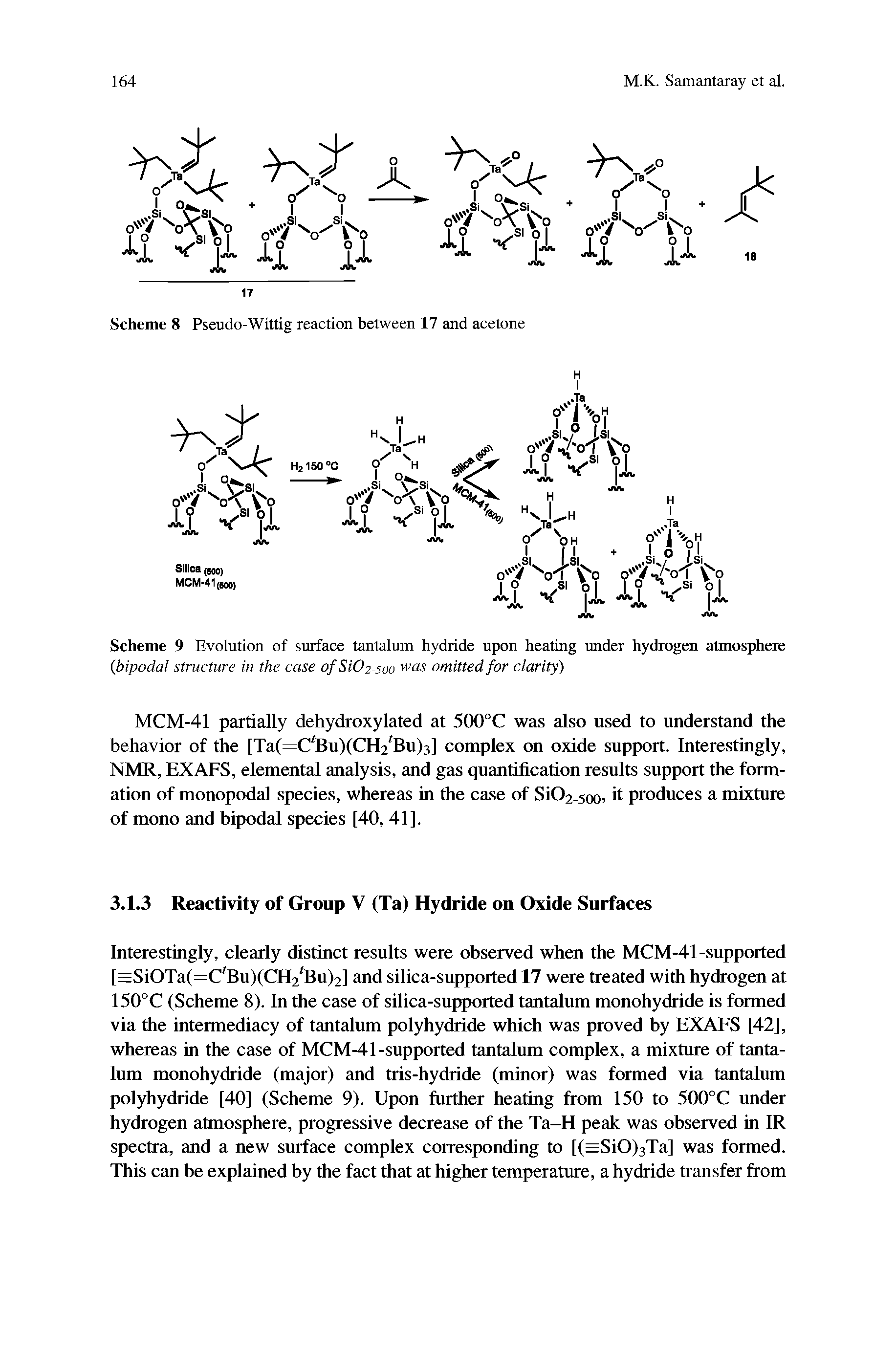 Scheme 8 Pseudo-Wittig reaction between 17 and acetone...