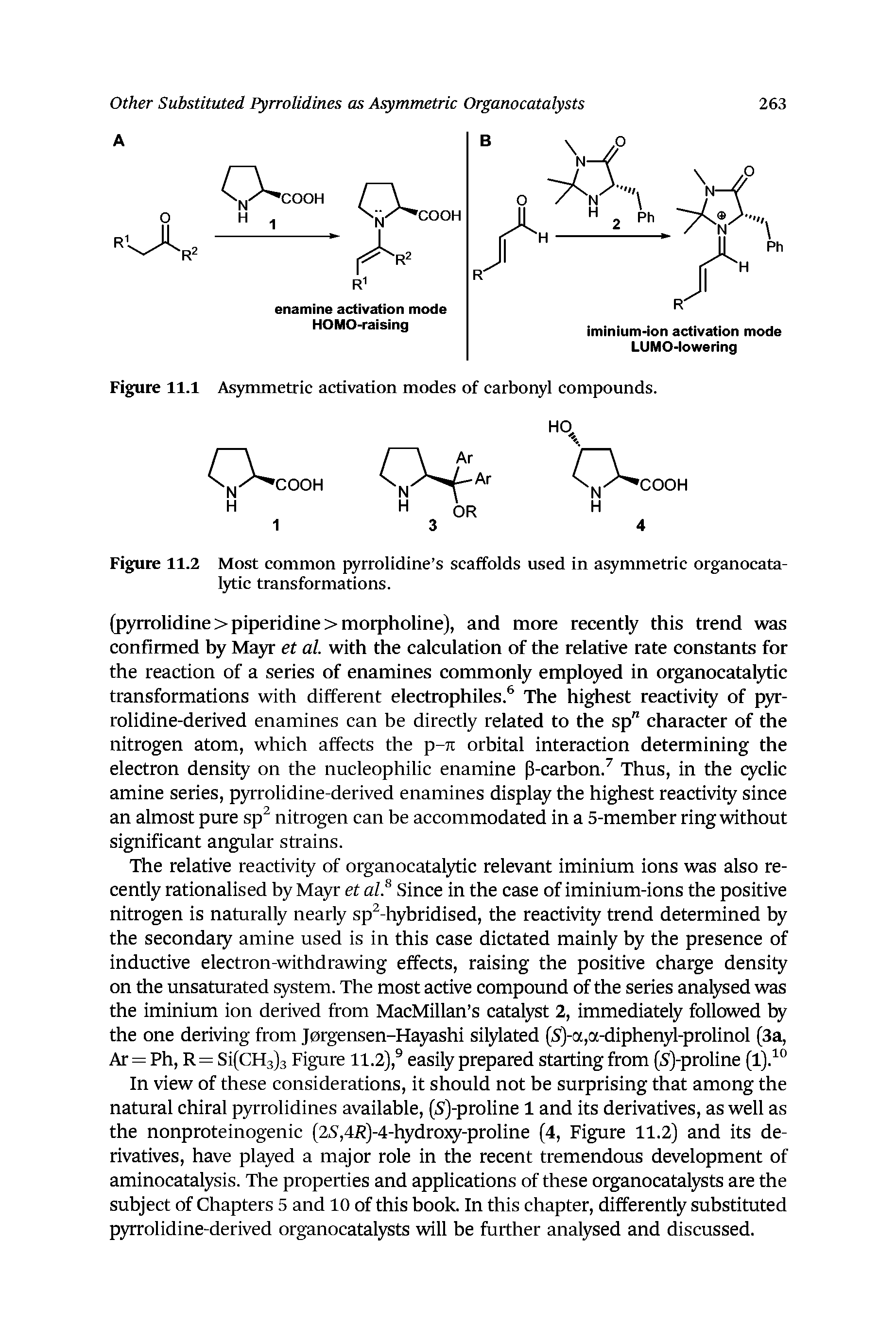 Figure 11.1 Asymmetric activation modes of carbonyl compounds.