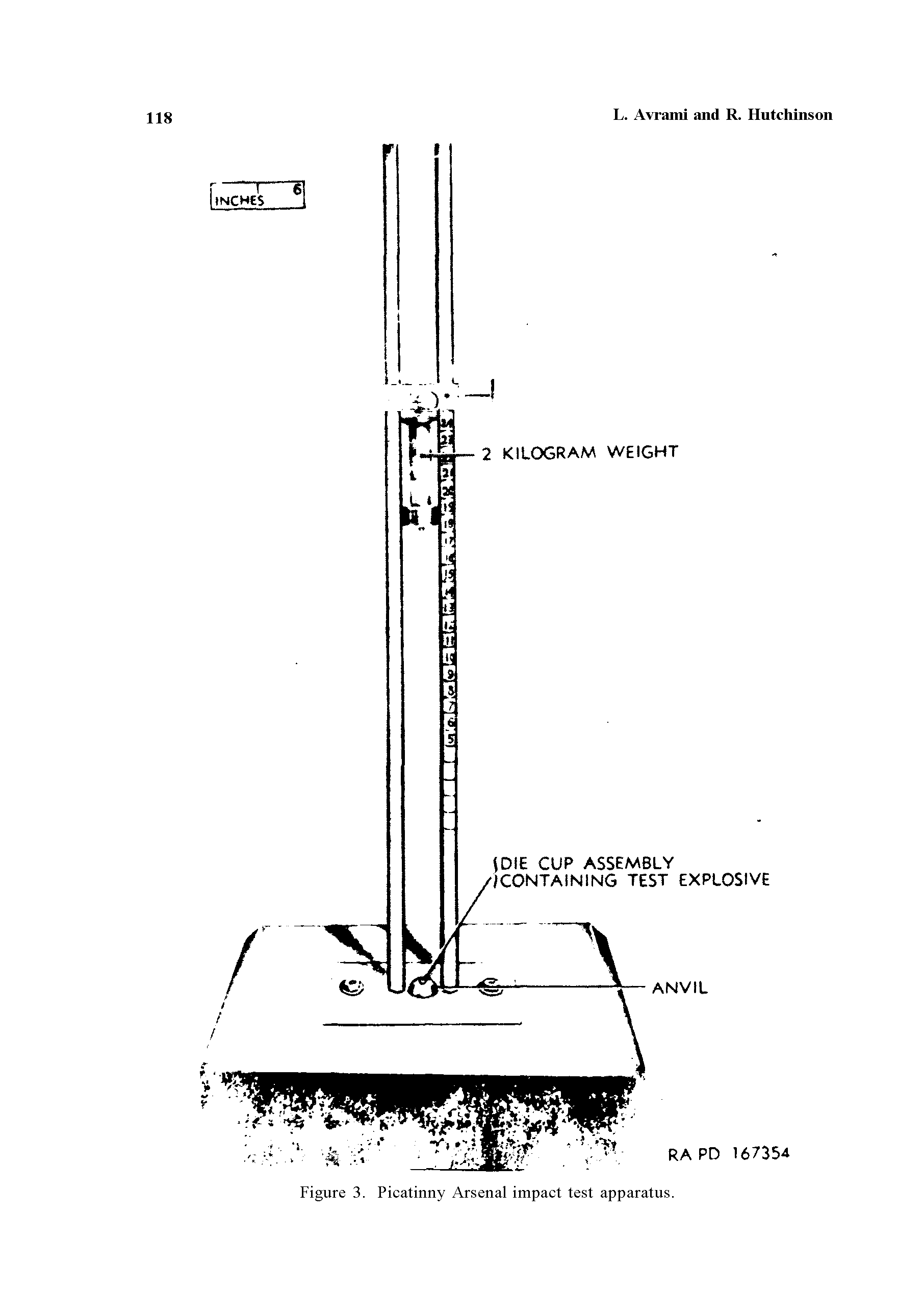 Figure 3. Picatinny Arsenal impact test apparatus.