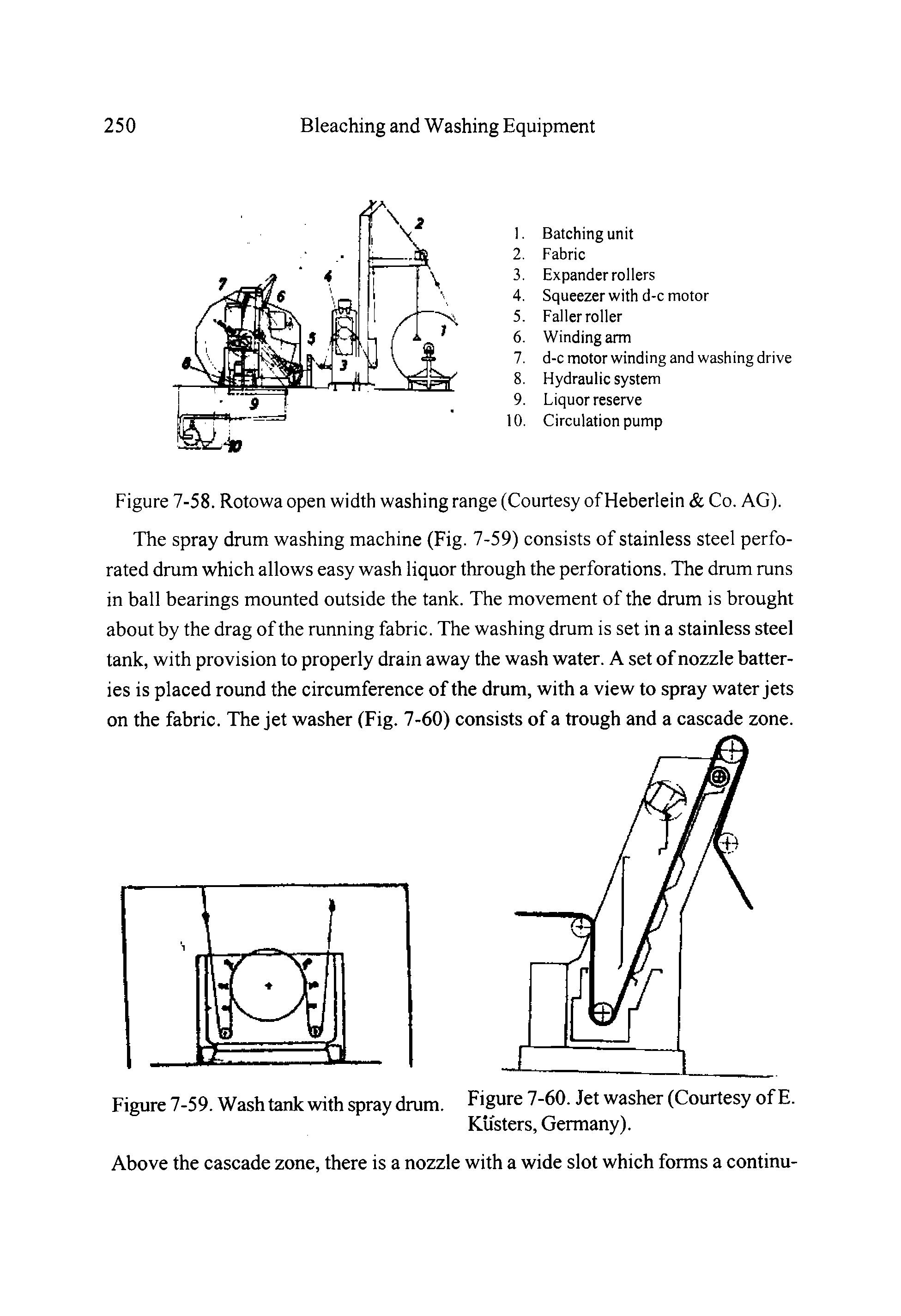 Figure 7-59. Wash tank with spray drum. Figure 7-60. Jet washer (Courtesy of E.