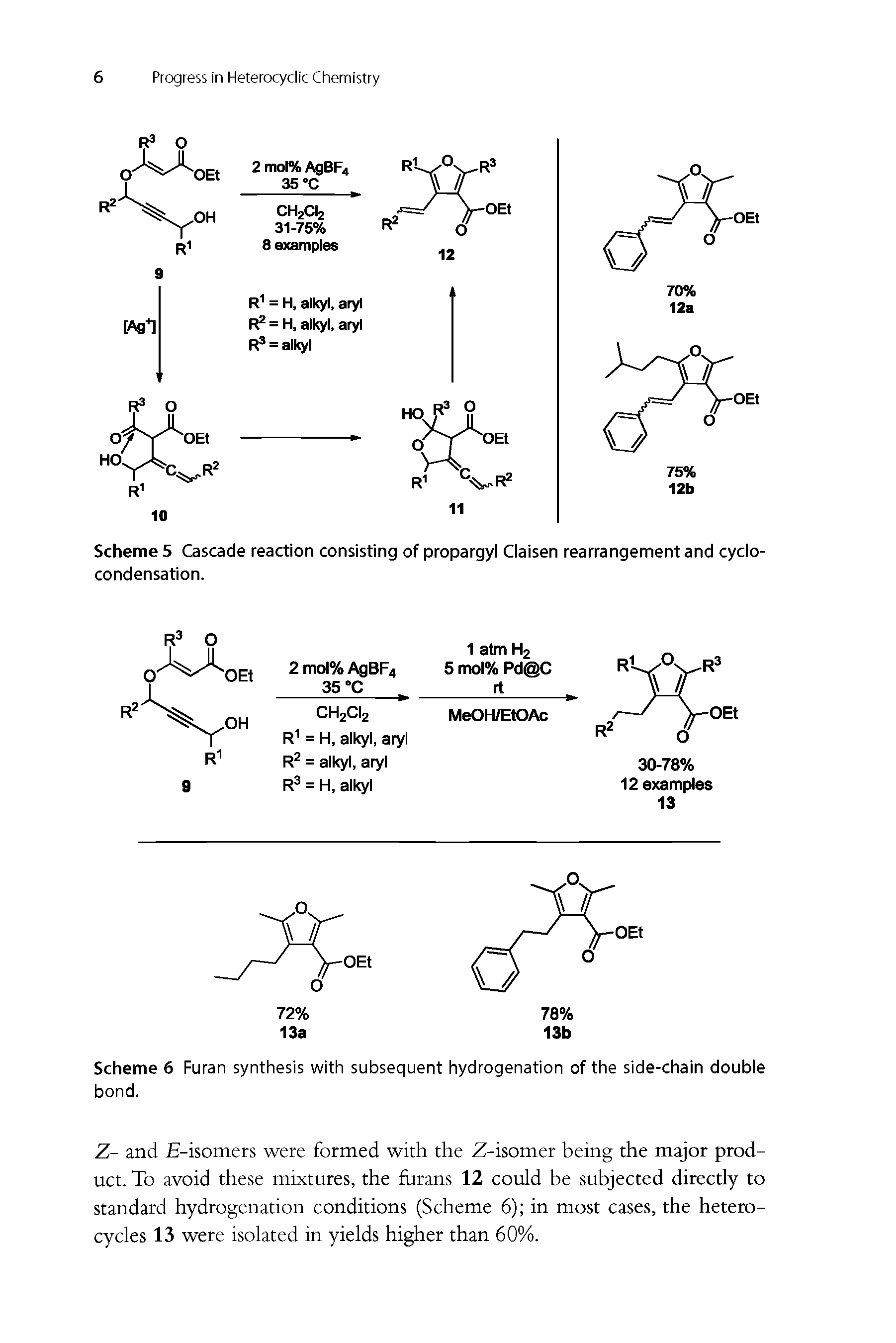 Scheme 5 Cascade reaction consisting of propargyl Claisen rearrangement and cyclocondensation.