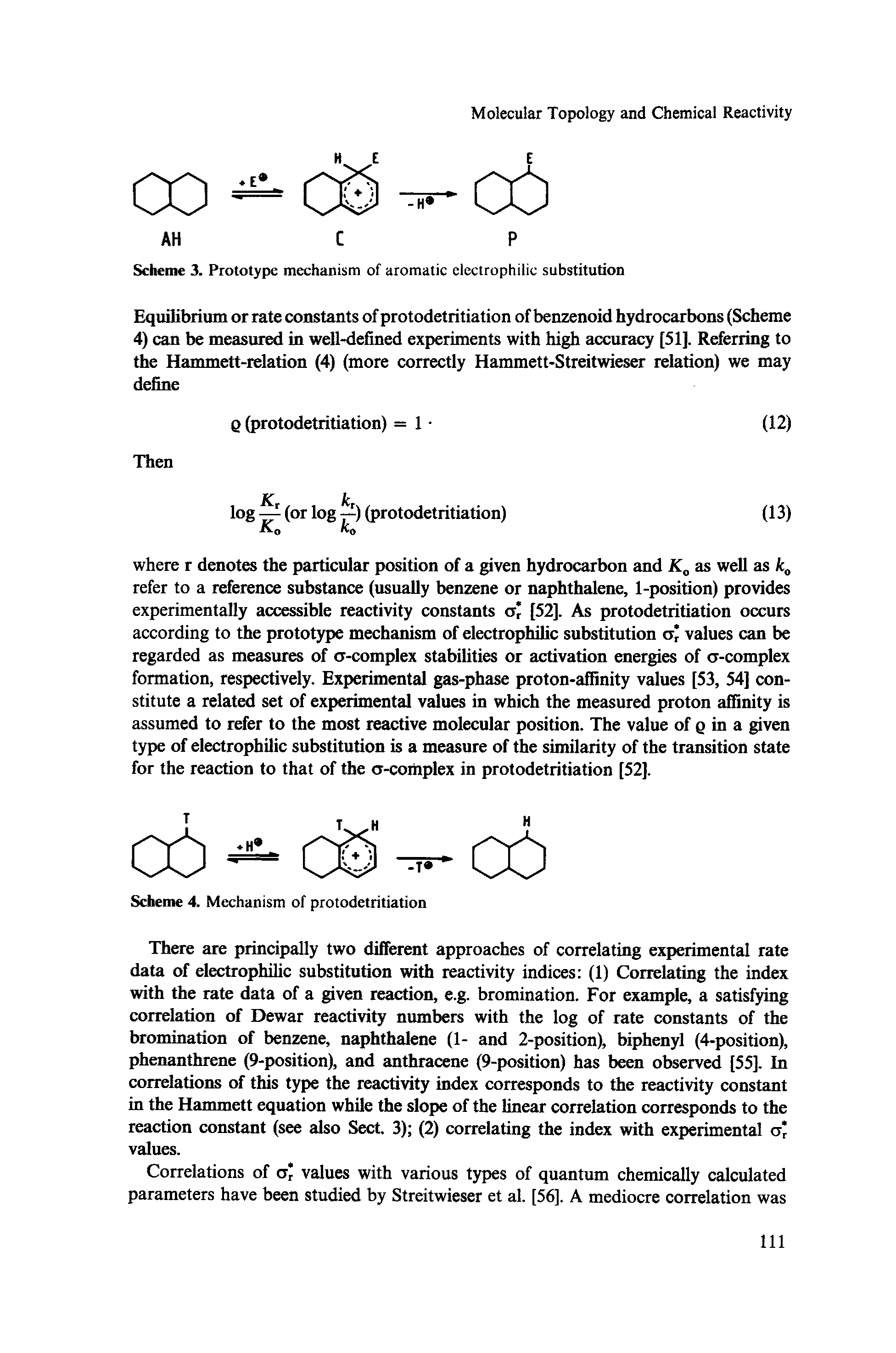 Scheme 3. Prototype mechanism of aromatic electrophilic substitution...