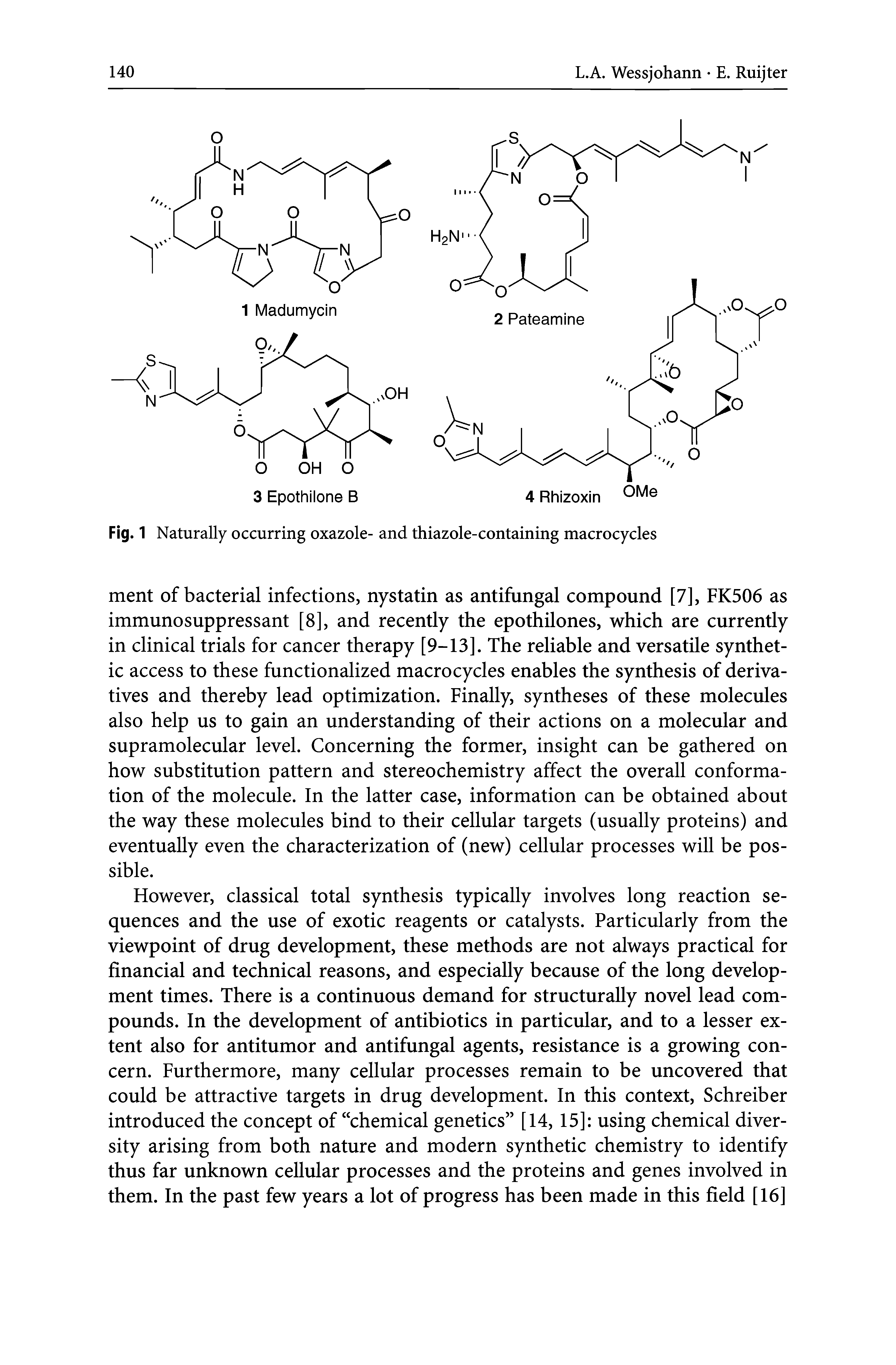 Fig. 1 Naturally occurring oxazole- and thiazole-containing macrocycles...