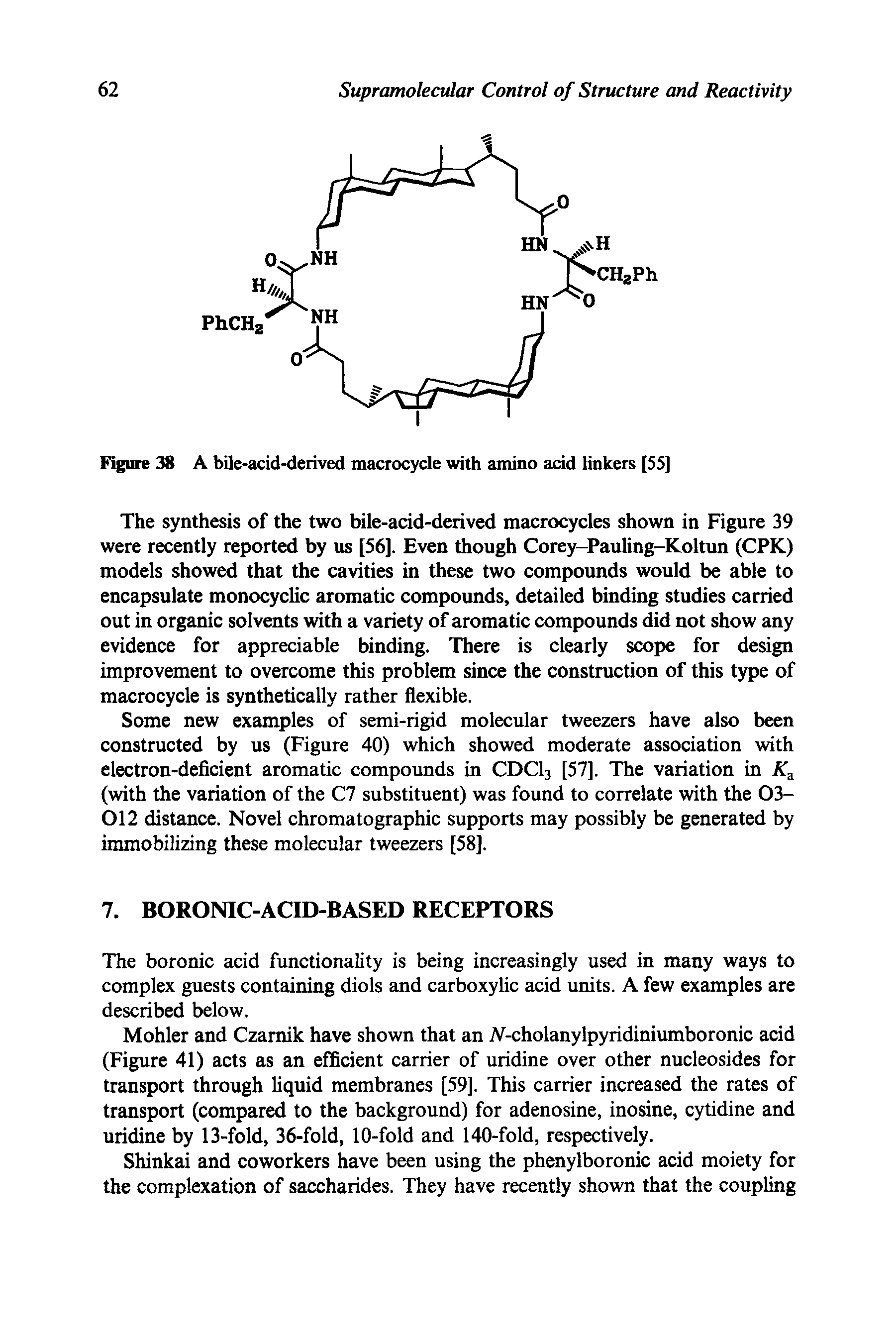 Figure 38 A bile-acid-derived macrocycle with amino acid linkers [55]...