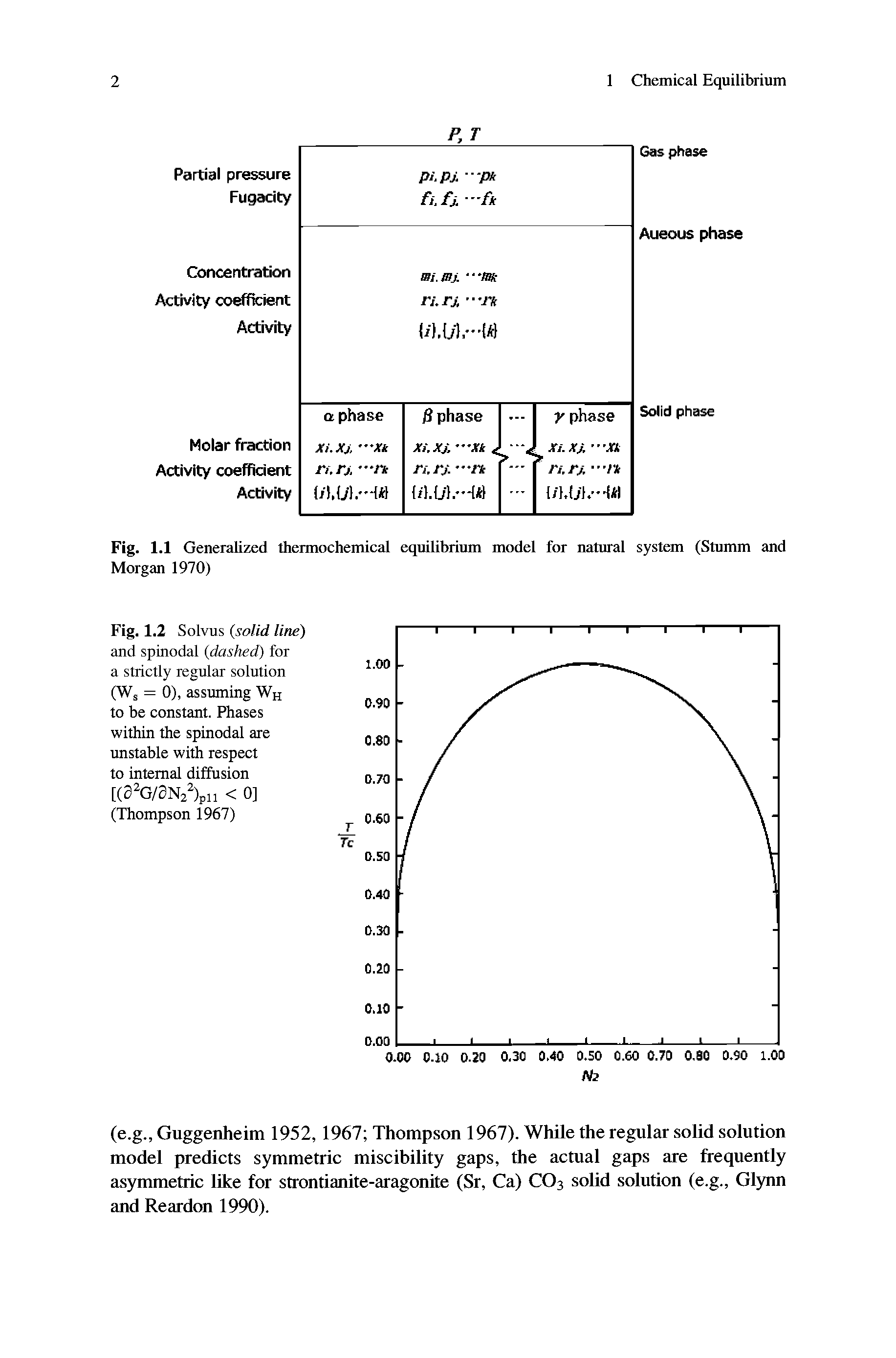 Fig. 1.1 Generalized thermochemical equilibrium model for natural systen (Stumm and Morgan 1970)...