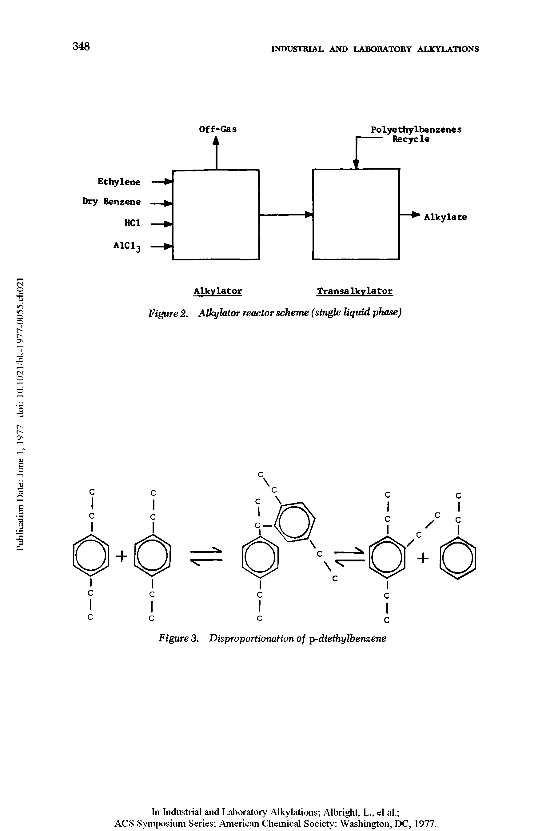 Figure 2. AJkylator reactor scheme (single liquid phase)...
