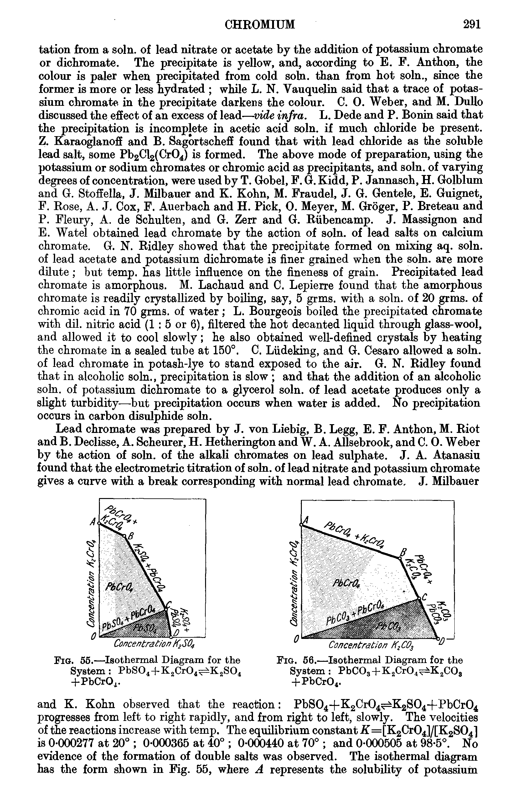 Fig. 55.—Isothermal Diagram for the System PhSOj-f-KjCrOj K SOj -f-PbCrO. ...