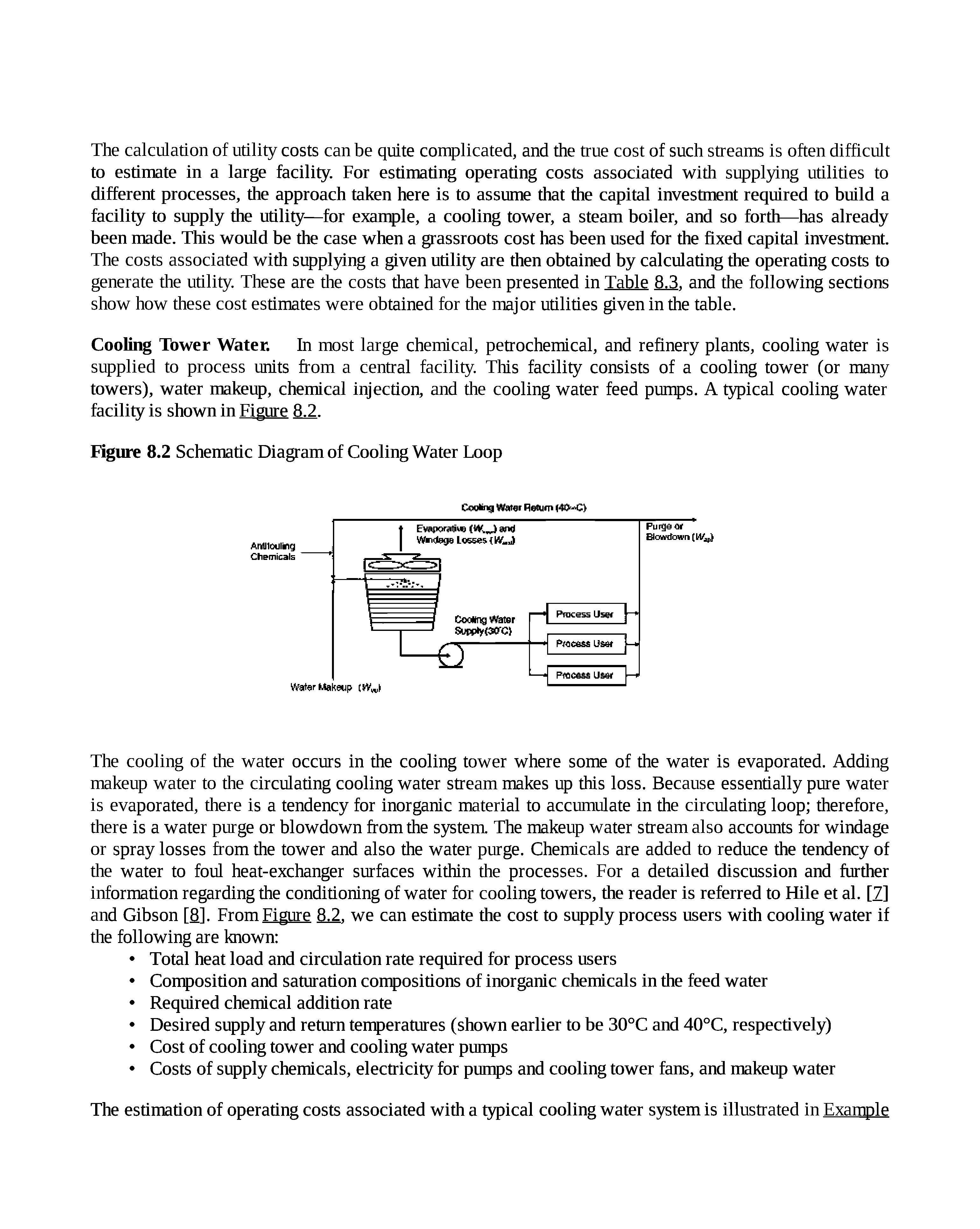 Figure 8.2 Schematic Diagram of Cooling Water Loop...